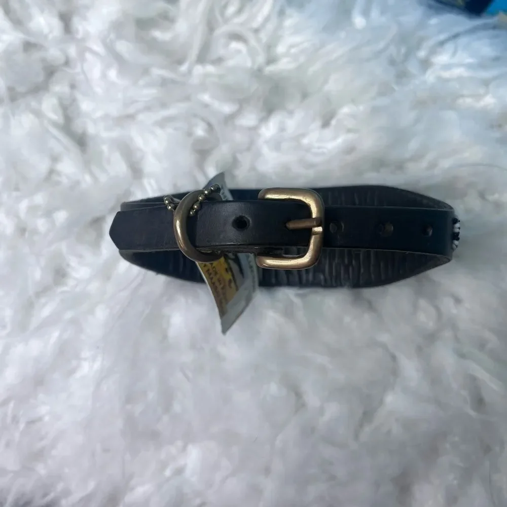 Hand beaded dog collar